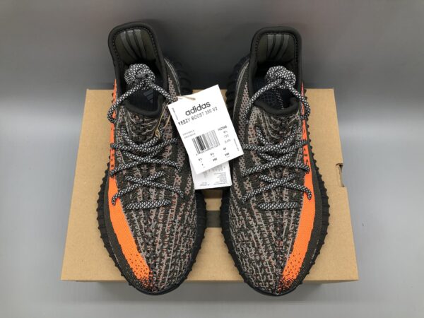 LW adidas originals Yeezy Boost 350 V2 Gray Orange 3.0 “Carbon Beluga