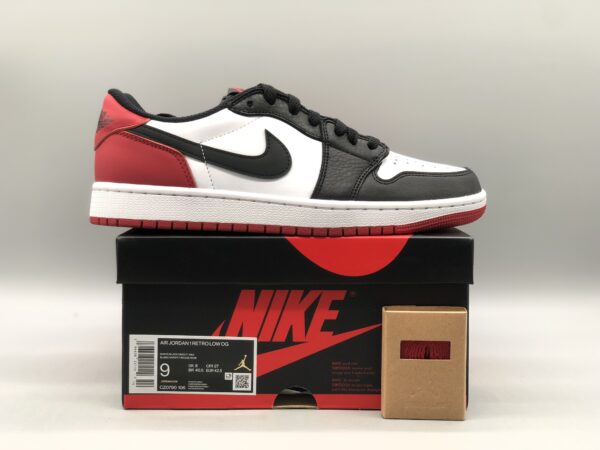 Air Jordan 1 Low OG “Black Toe”