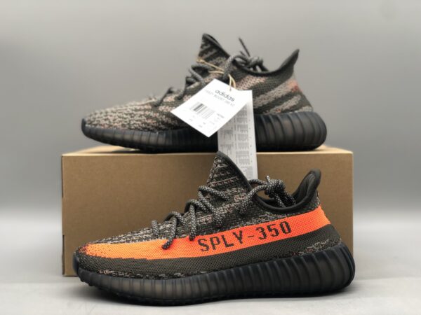 LW adidas originals Yeezy Boost 350 V2 Gray Orange 3.0 “Carbon Beluga