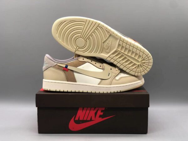 Air Jordan 1 Low OFF Joint white and yellow