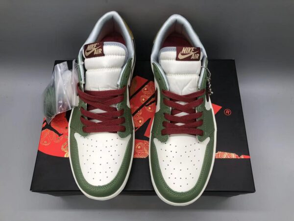 Air Jordan 1 Low Year of the Dragon Limited “White Green Red”