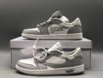 Travis Scott x Air Jordan 1 Barb TS joint version "White Gray"