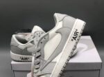 Travis Scott x Air Jordan 1 Barb TS joint version "White Gray"