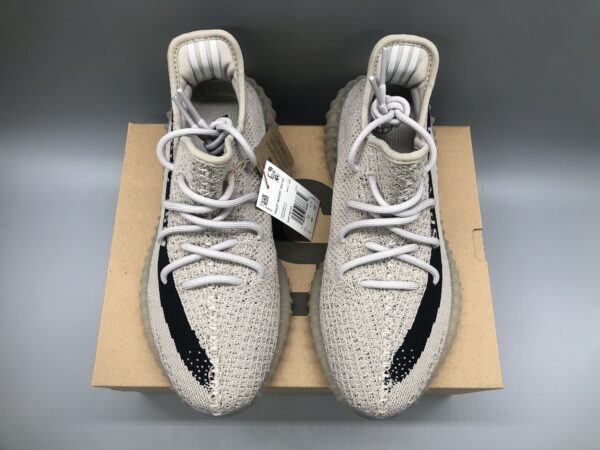 LW Yeezy Boost 350 V2 "Beige/Black" earthy brown black color scheme