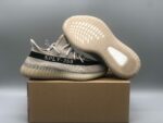 LW Yeezy Boost 350 V2 "Beige/Black" earthy brown black color scheme