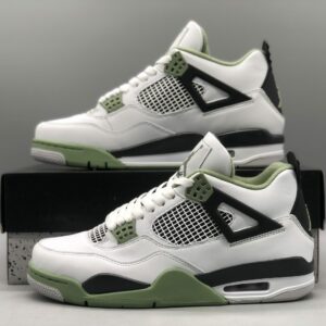 Air Jordan 4 Oil Green 3