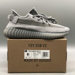 Adidas Origins Yeezy Boost 350 V2 wear-resistant, breathable, low cut gray