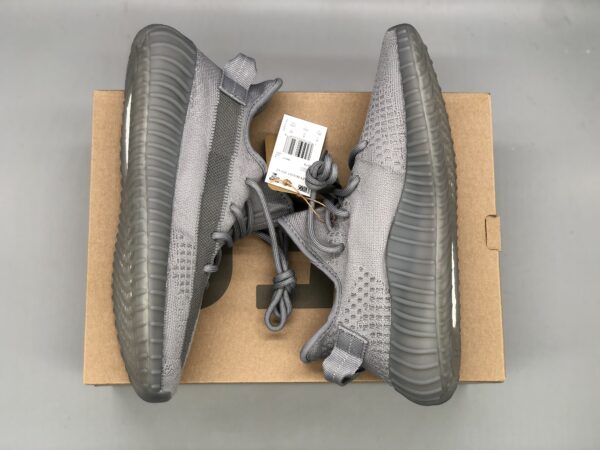 Adidas Origins Yeezy Boost 350 V2 wear-resistant, breathable, low cut gray