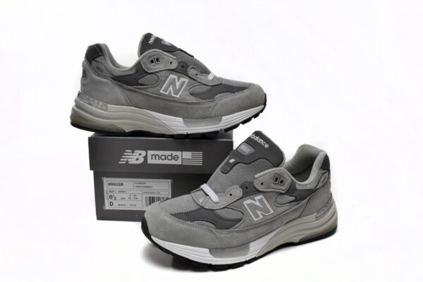 Yuanzu Grey New Bailun NB992 Series Running Shoes