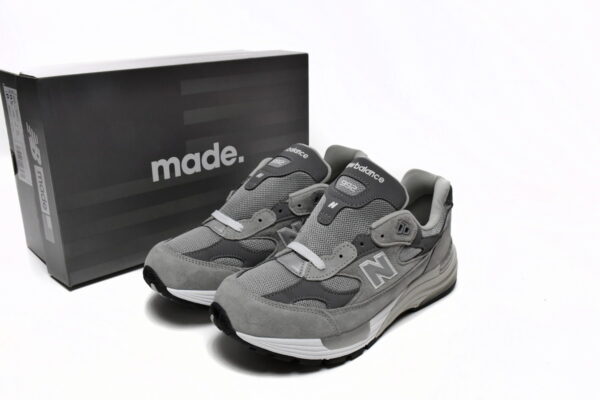 Yuanzu Grey New Bailun NB992 Series Running Shoes