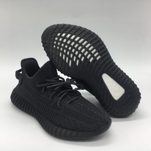 Adidas Origins Yeezy Boost 350 V2 Black Angel Lace Reflective Edition