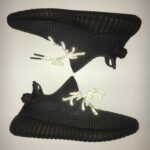 Adidas Origins Yeezy Boost 350 V2 Black Angel Lace Reflective Edition