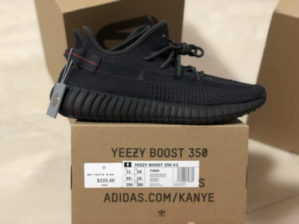 Adidas Origins Yeezy Boost 350 V2 Black Angel