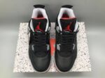 Air Jordan 4 “Bred Reimagined” leather black and red