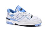 Light Blue and White HL1 New Bailun 550 Retro Basketball Shoe