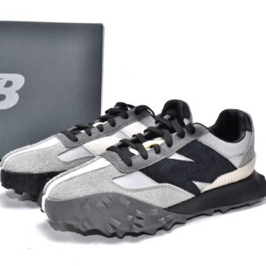 Grey, white, and black executive edition of the New Bailun XC-72 series running shoes