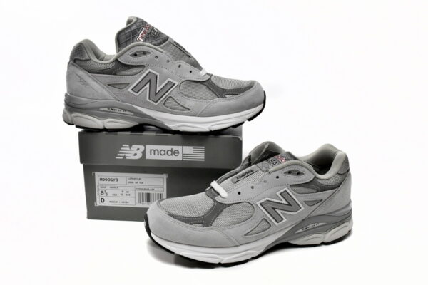 Grey New Bailun NB 990v3 Casual Running Shoes