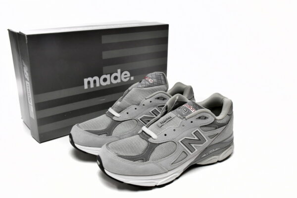 Grey New Bailun NB 990v3 Casual Running Shoes