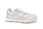 White executive version of the New Bailun XC-72 series running shoes