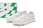 White executive version of the New Bailun XC-72 series running shoes