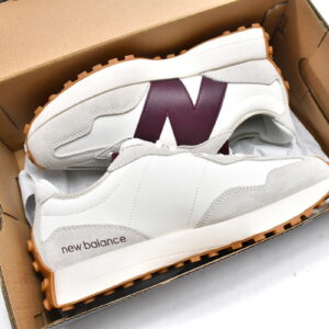 白酒红 总裁版新百伦327系列跑鞋 WS327KA New Balance 327 White Dark Red 01