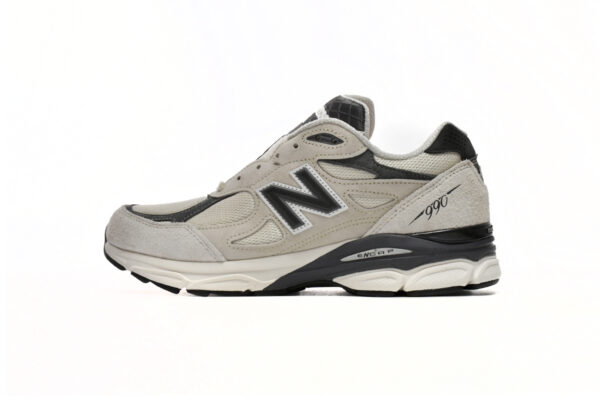 Beige New Bailun NB 990v3 Casual Running Shoes