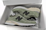 Grass green New Bailun NB 990v3 casual running shoes