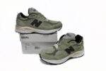 Grass green New Bailun NB 990v3 casual running shoes