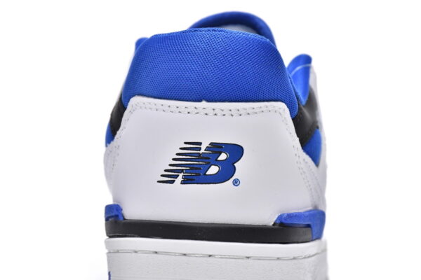 Blue and White SN1 New Bailun 550 Retro Basketball Shoe