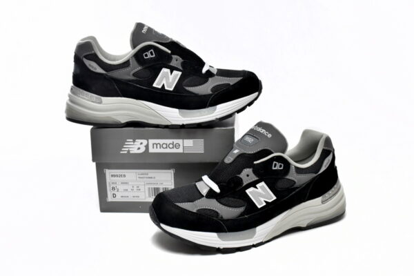 Black Grey New Bailun NB992 Series Running Shoes