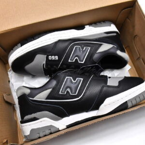 黑灰SR1 新百伦550复古篮球鞋 BB550SR1 New Balance 550 Grey Black 01