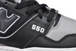 Black Grey SR1 New Bailun 550 Retro Basketball Shoe