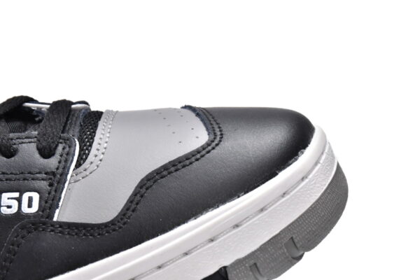 Black Grey SR1 New Bailun 550 Retro Basketball Shoe