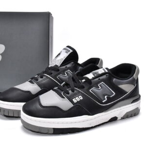 Black Grey SR1 New Bailun 550 Retro Basketball Shoe