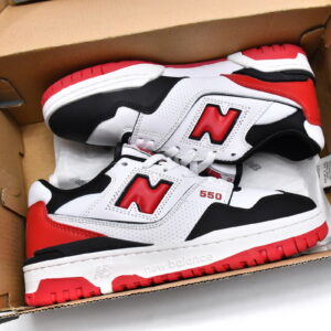 黑红HR1 新百伦550复古篮球鞋 BB550HR1 New Balance 550 Shifted Sport Pack Team Red 01