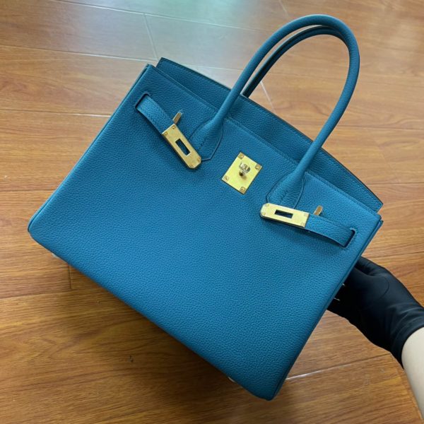 Birkin Size: 30 Cowboy Blue