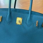 Birkin Size: 30 Cowboy Blue