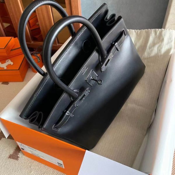 Birkin Box black black buckle ~