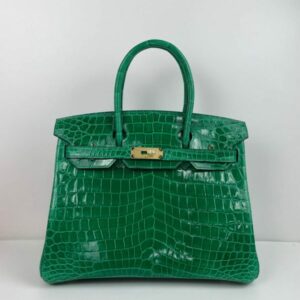 Birkin Ro Emerald Green Size: 30cm