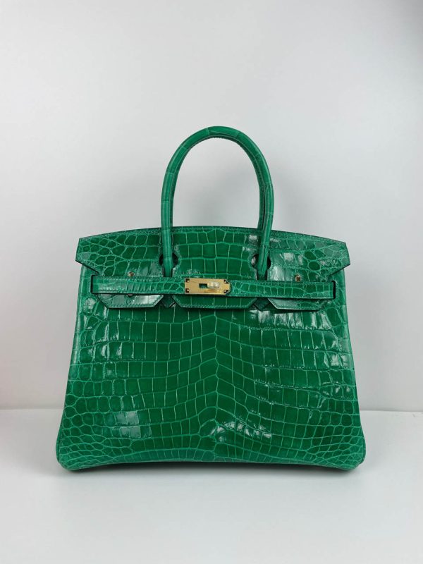 Birkin Ro Emerald Green Size: 30cm