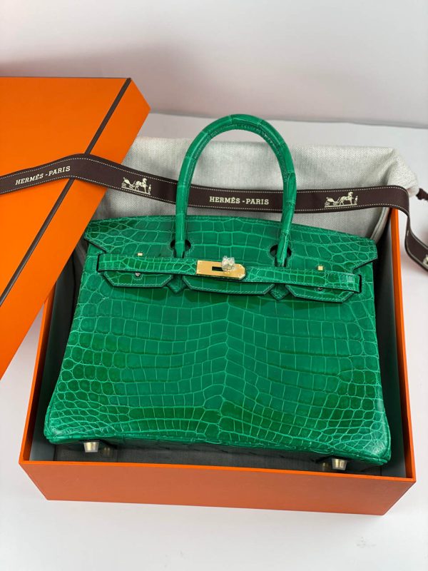 Birkin Ro Emerald Green Size: 30cm